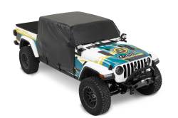 Bestop 81050-01 All Weather Trail Cab Cover Black for 20-21 Jeep Gladiator JT