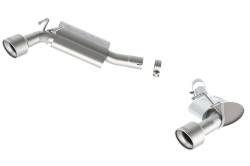 Borla - Borla 11774 Touring Axle-Back Exhaust Single Split Rear Exit 10-13 Camaro SS 6.2 - Image 1