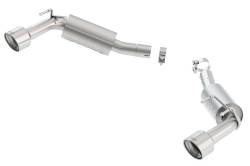 Borla - Borla 11775 S-Type Axle-Back Exhaust Single Split Rear Exit 10-13 Camaro SS 6.2L - Image 1