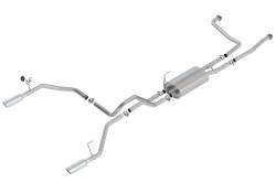 Borla - Borla 140796 S-Type Cat-Back Exhaust Single Split Rear Exit for 16-24 Titan 5.6L - Image 1