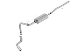 Borla - Borla 140793 Touring Cat-Back Exhaust Truck Side Exit 19-26 Silv/Sra 1500 5.3L - Image 1