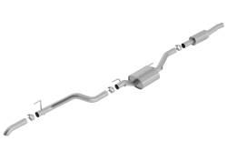 Borla - Borla 140810 ATAK Cat-Back Exhaust One Left RR Exit for 20-26 Gladiator JT 3.6L - Image 1