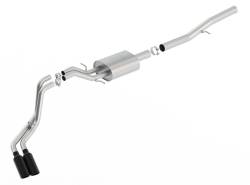Borla - Borla 140577BC ATAK Cat-Back Exhaust Truck Side Exit 14-18 Silv/Seirra 1500 6.2L - Image 1
