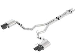 Borla - Borla 140746BC ATAK Cat-Back Exhaust Dual Split Rear Exit 18-23 Mustang GT 5.0L - Image 1