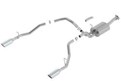 Borla - Borla 140753 ATAK Cat-Back Exhuast Split Rear Exit for 19-26 RAM 1500 5.7L V8 - Image 1