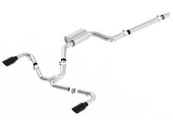 Borla - Borla 140751BC S-Type Cat-Back Exhaust One Split RR Exit for 18-21 VW GTI 2.0L - Image 1