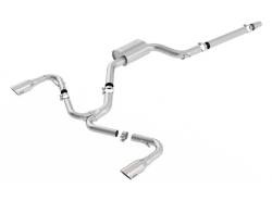 Borla - Borla 140751SB S-Type Cat-Back Exhaust One Split RR Exit for 18-21 VW GTI 2.0L - Image 1