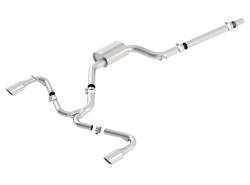 Borla - Borla 140750 S-Type Cat-Back Exhaust Single Split RR Exit for 15-17 VW GTI 2.0L - Image 1