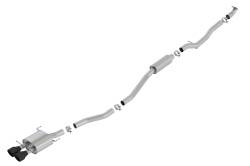 Borla - Borla 140777CB S-Type Cat-Back Exhaust Dual Center Rear Exit 17-20 Civic Si 1.5L - Image 1