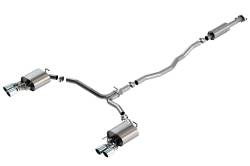 Borla - Borla 140823 S-Type Cat-Back Exhaust Dual Split RR Exit for 18-24 Camry XSE 3.5L - Image 1
