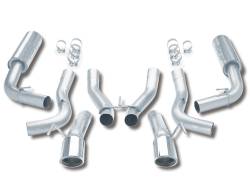 Borla - Borla 14663 S-Type Cat-Back Exhaust Dual Center Rear Exit for 96-02 Viper RT/10 - Image 1