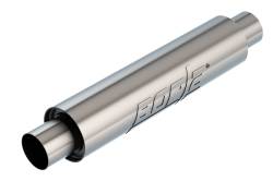 Borla - Borla 401382 XR-1 SS Multicore Racing Mufflers 2.5" In/2.5" Center Out 4" Round - Image 1