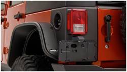 Bushwacker - Bushwacker Trail Armor Rear Corner Guards Black for Jeep JK 4DR 14010 - Image 3