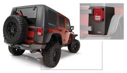 Bushwacker Trail Armor Rear Corner Guards Black for Jeep JK 4DR 14010