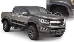 Bushwacker Pocket Style Front/Rear Fender Flares Black Chevy Colorado 40969-02