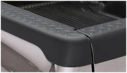 Bushwacker DiamondBack Side Bed Rail Caps w/o Holes Pair Silverado 8' 49502
