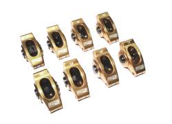 COMP Cams - COMP Cams 19002-8 Ultra-Gold Aluminum 1.6 Rocker Arms 8Pc for Chevy 3/8" Stud - Image 1
