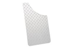 Dee Zee DZ1808 Brite-Tread Universal Aluminum Mud Flaps 11"x19"
