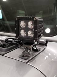Dee Zee - Dee Zee DZ4452JL Hood Cowl Light Mount Bracket for 18-24 Jeep Wrangler JL - Image 3