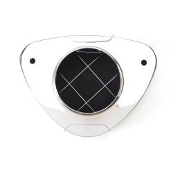 Edelbrock - Edelbrock 1002 Pro-Flo 1000 Chrome Air Cleaner w/Foam Element w/5-1/8" Air Horn - Image 2