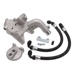 Edelbrock - Edelbrock 15834 Oil Filter Relocation Kit for PN 1581/1583 F150 Pickup - Image 1