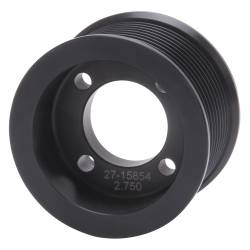 Edelbrock - Edelbrock 15854 2.75" 10-Rib E-Force Supercharger Pulley Black - Image 1