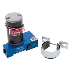 Edelbrock - Edelbrock 182052 Quiet-Flo In-Line Blue Electric Fuel Pump 120 GPH - Image 1