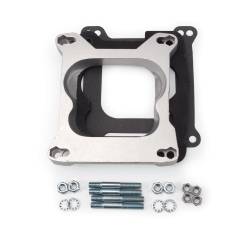 Edelbrock - Edelbrock 2691 4-Bbl Carter Thermo-Quad To Square-Bore Sng Plane Manifold Adapt - Image 1
