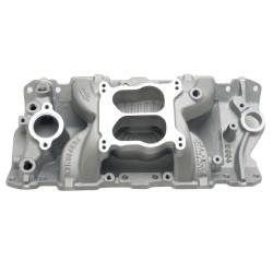 Edelbrock - Edelbrock 2604 Performer Air-Gap Series Intake Manifold 87-95 SB Chevy 262–400 - Image 1