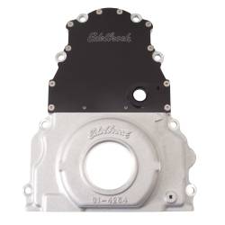 Edelbrock - Edelbrock 4255 2-Pc Timing Cover w/Front Cam Sensor for 04-07 GM LS2 - Image 2