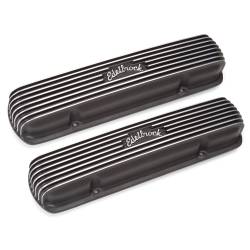 Edelbrock - Edelbrock 41303 Aluminum Classic Valve Cover for 62-79 Pontiac 301-455 V8 - Image 2