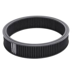 Edelbrock - Edelbrock 43668 Pro-Flo 14" Round Air Cleaner Element Only Black - Image 1