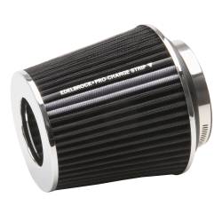 Edelbrock - Edelbrock 43640 Pro-Flo Univ. Black Medium Conical Air Filter 3"/3.5"/4" Inlet - Image 1