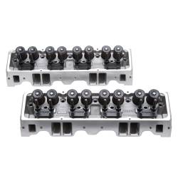 Edelbrock - Edelbrock 5073 70cc E-Street Cylinder Head for Small Block Chevy Pair - Image 1
