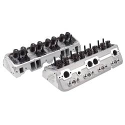 Edelbrock - Edelbrock 5089 E-Street Cylinder Heads 64cc for Small Block Chevy - Image 1