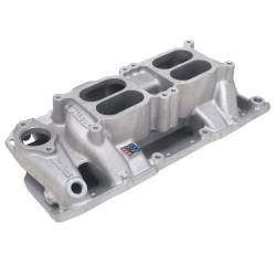 Edelbrock - Edelbrock 7525 RPM Air Gap Dual-Quad Intake Manifold for 55-86 SBC 262–400 V8 - Image 2