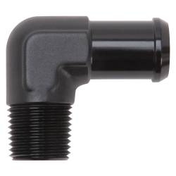 Edelbrock - Edelbrock 8165 Heater Hose End Fitting 90 w/1/2" NPT & 3/4" Barb. - Image 1