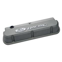 Ford Performance Parts - Ford Racing 302-137 Slant Edge Valve Covers Die Cast Gray for SBF - Image 1