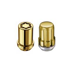McGard 65457GD 4-Lug SplineDrive Wheel Install Kit Gold M12x1.5