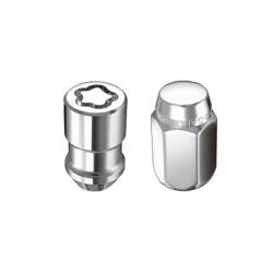 McGard 84562 5-Lug Acorn Lugnut Wheel Install Kit Chrome 1/2"-20