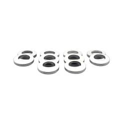 McGard - McGard 78714 Stainless Steel Cragar Offset Hole Mag Washer 10Pc - Image 2