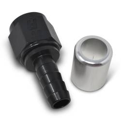 Russell - Russell 610583 ProClassic Crimp On Hose End Straight End Black/Clear -10AN - Image 2