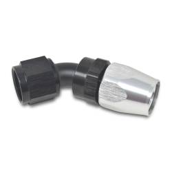 Russell - Russell 610113 Full Flow Hose End 45-DEG End Black/Silver -10AN - Image 2