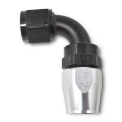 Russell - Russell 610193 Full Flow Hose End 90-DEG End Black/Silver -12AN - Image 1
