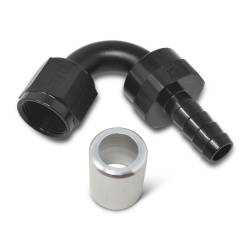 Russell - Russell 610673 ProClassic Crimp On Hose End 120-DEG End Black/Clear -12AN - Image 2