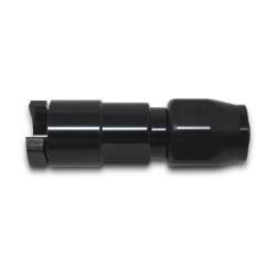 Russell - Russell 611253 6AN Straight Female SAE Quick-Disconnectx5/16" Tube Size Black - Image 1