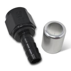 Russell - Russell 610403 ProClassic Crimp On Hose End Straight End Black/Clear -04AN - Image 2
