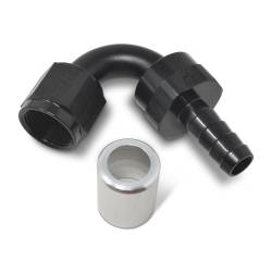 Russell - Russell 610553 ProClassic Crimp On Hose End 120-DEG End Black/Clear -08AN - Image 2