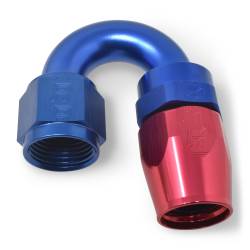 Russell - Russell 613500 6AN ProClassic Swivel 180 Degree Tight Radius Hose End Red/Blue - Image 2