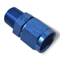 Russell - Russell 614206 6AN Female To 1/4" Male NPT Fitting w/Blue Finish - Image 2